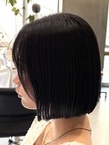 エリマ 調布(elima) 調布レディースカット顔まわりレイヤーイルミナカラーミニボブ