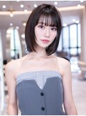 韓国レイヤー顔周りカット透明感カラー髪質改善艶髪シースルー