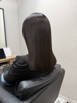 フィー 仙台店(fee) アッシュブラウンカラー