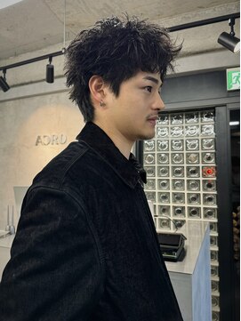 オルカ(ORCA) 短髪パーマ スパイキーショート ピンパーマ【五嶋響】