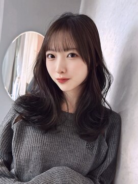 クム(kumu) 【kumu】似合わせレイヤー /グレージュ/ アイドル前髪/栄/名古屋