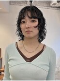 パーマ/レイヤーパーマ/ウルフパーマ/大阪梅田