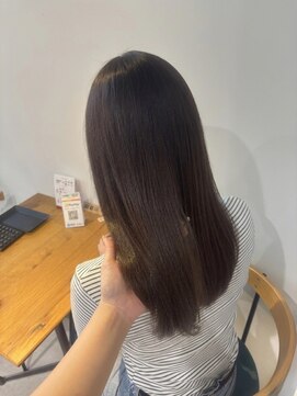 ブルーム ヘア デザイン(bloom hair design) 艶髪モカグレージュ