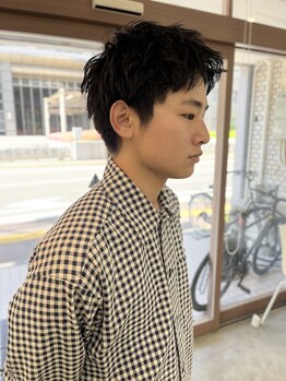 キートス 高知店(kiitos)の写真/【関西大人気サロンが高知に上陸】メンズパーマで絶大な支持を集めるmen'sスタイリストによる似合わせヘア