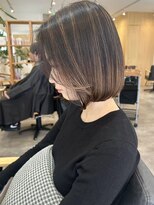 ソラ(SORA.) タッセルボブ/切りっぱなしボブ/ハイライト/20代/30代/40代