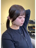 ウタ&nbsp;顔周りカット[大通/顔周り/前髪/レイヤー]