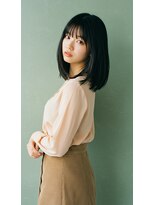 オフザリップヘアー(off the Lip hair) 扱いやすいストレート 巻くのもおすすめ♪