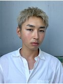 メンズハイトーン/メンズブリーチ/スパイキーショート/横浜駅