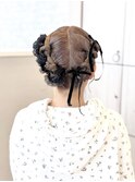 ヘアアレンジ/ボブ/ヘアセット