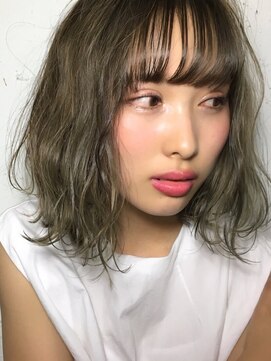 ブルーフェーセス 表参道(blue faces) 『bluefaces』アイスアッシュ　ハイライト＆グラデーション