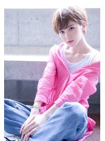 エース (ACE) ACE LAショートマッシュボブ透け感ベージュ