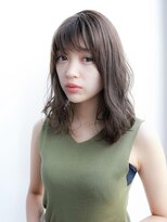 ルティア(Lutia)&nbsp;カーキグレージュ ふわミディ★★