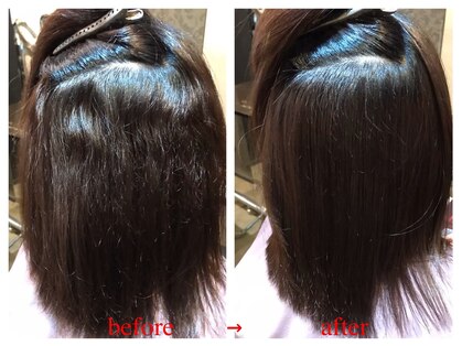 髪質改善と縮毛矯正の専門店 サンティエ(scintiller)の写真