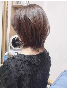 ミッシェル アフロート(michelle afloat) 20代30代40代50代ひし形Cカーブくびれ外ハネカット