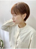 小顔ヘア/丸みショート/モテ髪カタログ/パーマカタログ