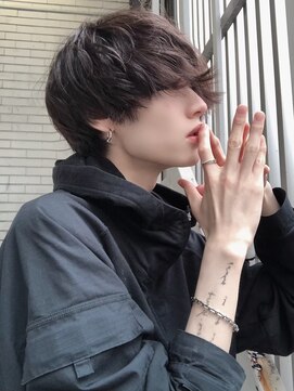 シン(syn) 前下がりマッシュウルフ