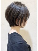 【morio札幌】札幌ショート　大人かわいい黒髪ショートボブ