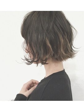 サロン ド リバティ(SALON DE LIBERTY) ボブスタイルへのニュアンスパーマ♪