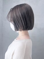 アイティーバイアルバム 下北沢店(IT by ALBUM)&nbsp;グレージュボブ_外ハネボブセクションカラー_ba364602