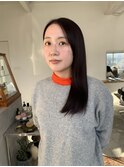 ロング／ブラウン