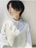 【似合わせヘア】小顔ハンサムショート
