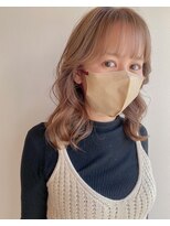 ツイギー 宮西店(TWiGGY) 顔周りレイヤーセミロング