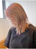 コーラルピンクベージュ_チェリーブラウンフェミニン_ba413731