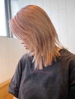 アルバム 銀座(ALBUM GINZA)&nbsp;コーラルピンクベージュ_チェリーブラウンフェミニン_ba413731