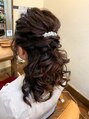 アイフラット 稲沢(I-FLAT) ハーフアップスタイル☆結婚式やパーティなどにぴったりです！