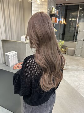 リリー(Lilley) 【lilley 稲永麻衣】ブリーチカラー+ベージュ+天神韓国ヘア