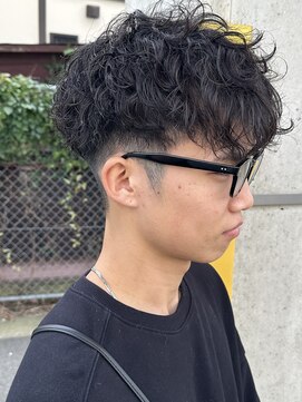 ニアウ 太田店(Niau) スペインカールメンズパーマスパイラルパーマ太田市メンズカット