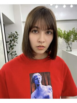 カレンアンドエクラート 大宮(KAREN&ECLART) ◎似合わせストレートボブ◎下田一輝