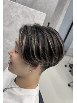 フォレスト 流山おおたかの森(Forest.)&nbsp;メンズハイライト×センターパート