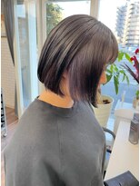 リール(THE RIRE.)&nbsp;＊THE  RIRE.  切りっぱなしボブ×インナーカラー＊