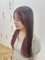 シーラス(cirrus)&nbsp;インナーカラーピンク×ピンクブラウン20代/30代/40代/50代