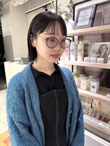 キートス(Kiitos) 切りっぱなしボブぱつっとボブシースルーバング