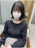着物/フェミニンロング/似合わせカット/津田沼/韓国/顔周り/艶髪