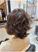 外はねパーマ