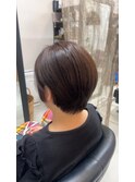 襟スッキリ！耳かけショート