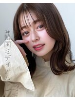 エインアンリー 明治神宮前(AIN.ANLY.)&nbsp;イメチェン/ハッシュカット/フルバング/似合わせカット/韓国ヘア