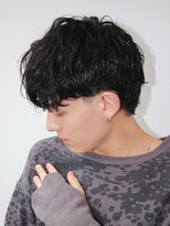 ツーダブル 豊中店(WW..)&nbsp;ツイストスパイラルパーマ波巻きスパイラル刈り上げマッシュ