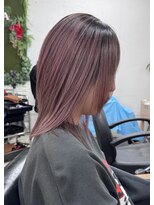 サラ HAIR&MAKE SALA 相模大塚店 シャドウルーツ ピンクカラー