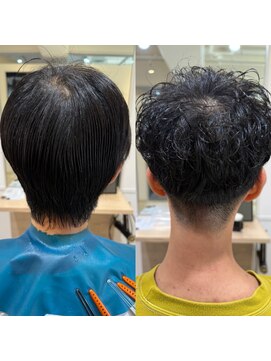 スープル オオブ(SOUPLE.obu) メンズパーマ