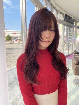 コワファースト 大分(COIFF1RST) フェイスレイヤー/レッドバイオレット/韓国レイヤー