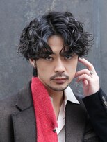 レタッチバイフィフス(RETOUCH by fifth)&nbsp;原宿フェザーパーマシャドウパーマメンズパーマメンズカット　　