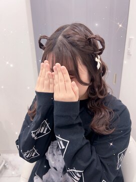リシェル 原宿店(Ricel) くま耳ヘア♪ [ヘアセット/原宿/渋谷]