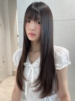 トリッカ シブヤ(TRICCA SHIBUYA) ロングレイヤー/ツヤ髪/透明感/縮毛矯正/酸性ストレート似合わせ