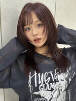 アイトーキョーエス 渋谷(AI TOKYO S)&nbsp;着物ヘア/大人ガーリー/ダークアッシュ/似合わせカット/渋谷