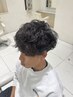 【笹木指名限定・トレンドヘアに】メンズカット＋パーマ￥12650（指名料込)