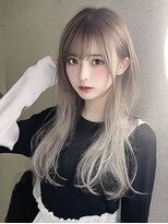 レア 新越谷(LEA) 韓国風ハイトーンレイヤー × ミルクティーベージュ